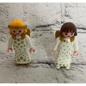 Playmobil Christmas Nativity Angel Replacement Part~3367~3996 Lot Of 2